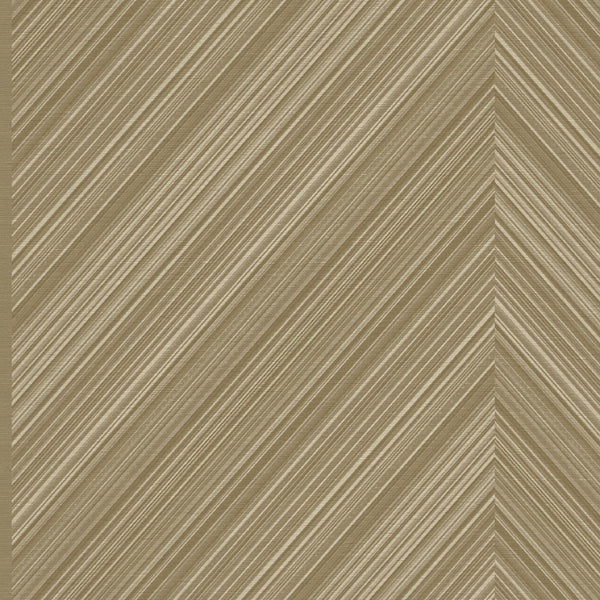 Amsterdam Zig Zag Gatsby Greige Wallcovering | Phillipe Romano