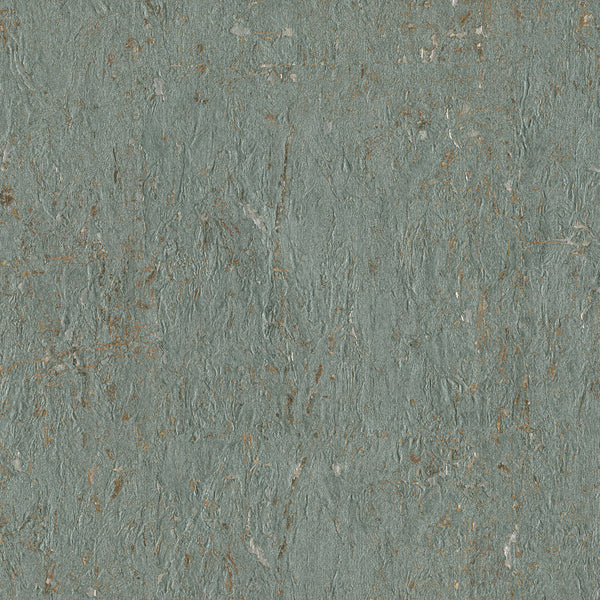 W3319-35 Teal | Kravet Design | Elements Ii Naturals | Abstract Metallic Wallcovering