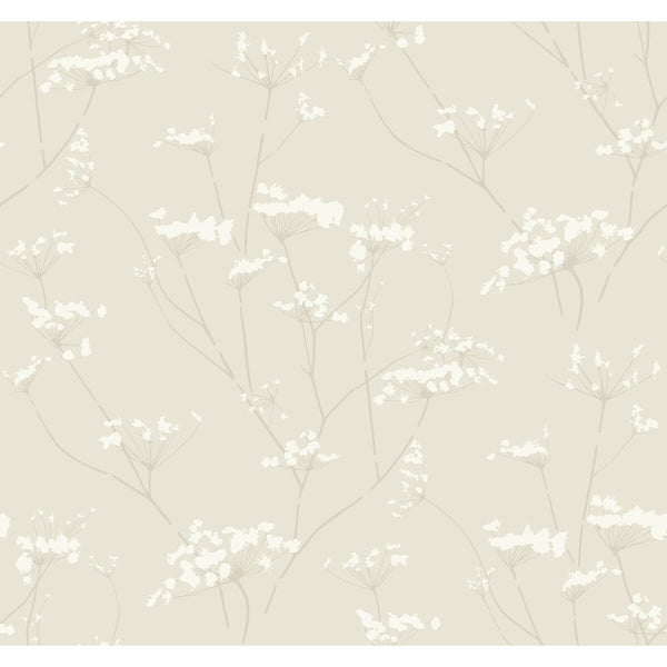 Kravet Design - W3369-116 Ivory Wallcovering | Kravet