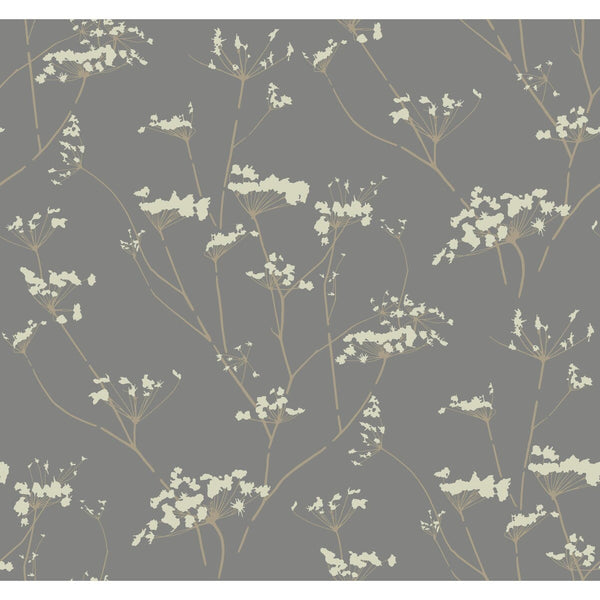 Kravet Design - W3369-11 Silver Wallcovering | Kravet