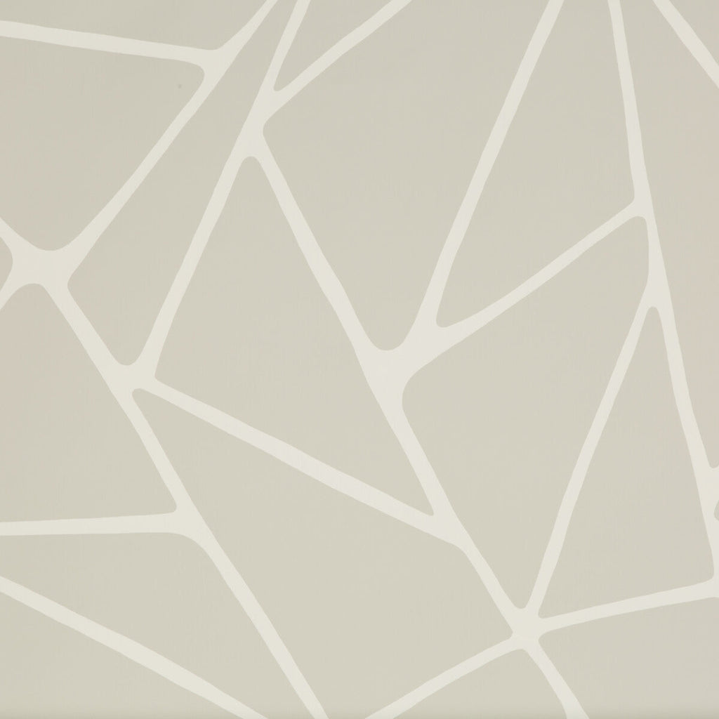 La Pointe - Ivoire Beige | Kravet Couture | Linherr Hollingsworth Boheme | Modern Wallcovering Print
