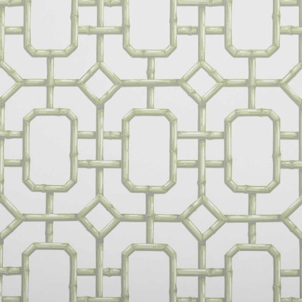 Bambu Fret - Celery Celery | Kravet Couture | Jan Showers Glamorous | Modern Wallcovering Print