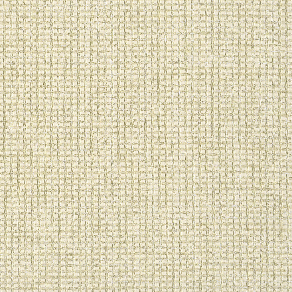 Kravet Design - W3419-1 Ivory | Kravet Design |Check/Houndstooth Texture Wallcovering Grasscloth