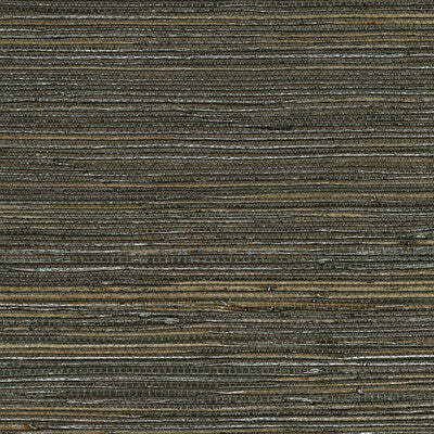 W3437-6 Brown | Kravet Design |Texture Wallcovering Grasscloth