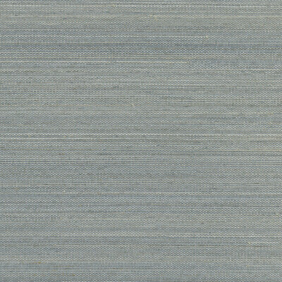 Kravet Design - W3442-115 Light Blue | Kravet Design | Elements Ii Naturals | Solid Texture Wallcovering Grasscloth