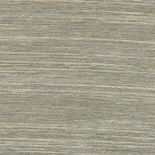 Kravet Design - W3446-1611 Light Grey Natural Wallcovering | Kravet