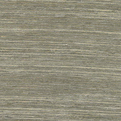 Kravet Design - W3446-1611 Light Grey | Kravet Design | Elements Ii Naturals |Metallic Texture Wallcovering Grasscloth