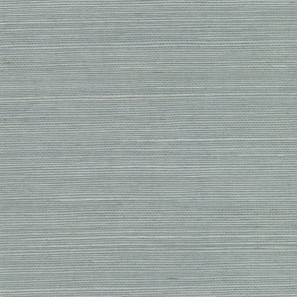 Kravet Design - W3454-11 Light Blue | Kravet Design | Elements Ii Naturals | Solid Texture Wallcovering Grasscloth