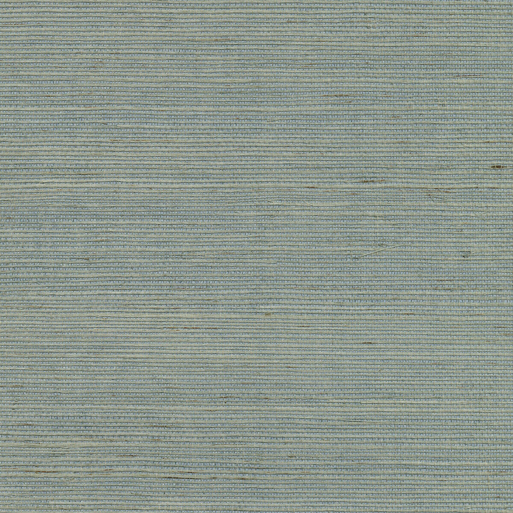 Kravet Design - W3454-15 Light Blue | Kravet Design | Solid Texture Wallcovering Grasscloth
