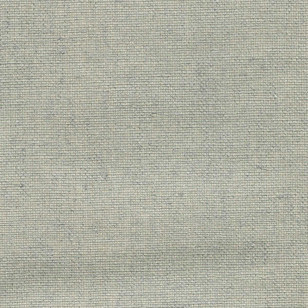Kravet Design - W3456-11 Silver | Kravet Design |Metallic Texture Wallcovering Grasscloth