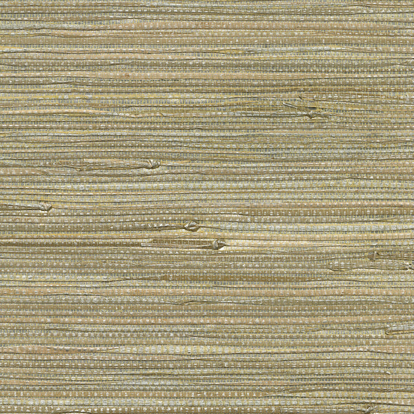 Kravet Design - W3459-1611 Silver | Kravet Design |Texture Metallic Wallcovering Grasscloth