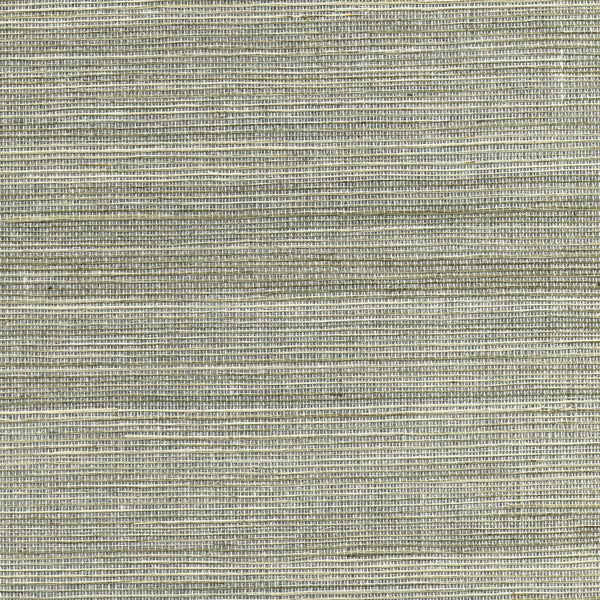 Kravet Design - W3460-11 Silver | Kravet Design |Texture Metallic Wallcovering Grasscloth