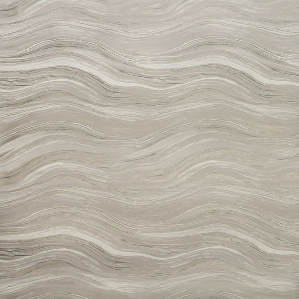 Envisioned M - Platinum Silver | Kravet Couture | Modern Tailor |Modern Metallic Wallcovering Print
