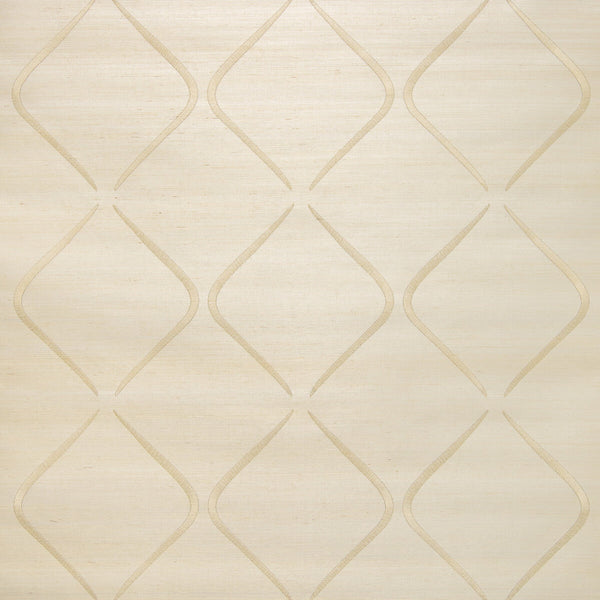 Kravet Design - W3493-1 Ivory | Kravet Design | Candice Olson Collection | Wallcovering Grasscloth