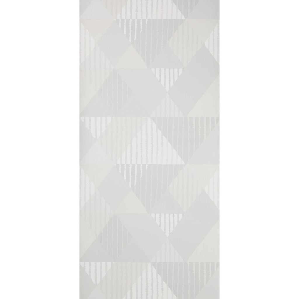Mod Peaks - Platinum Beige | Kravet Design | Sarah Richardson Wallpaper | Modern Wallcovering Print