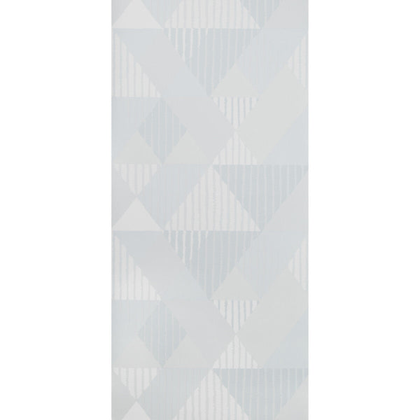 Mod Peaks - Cloud Light Green | Kravet Design | Sarah Richardson Wallcovering | Modern Wallcovering Print