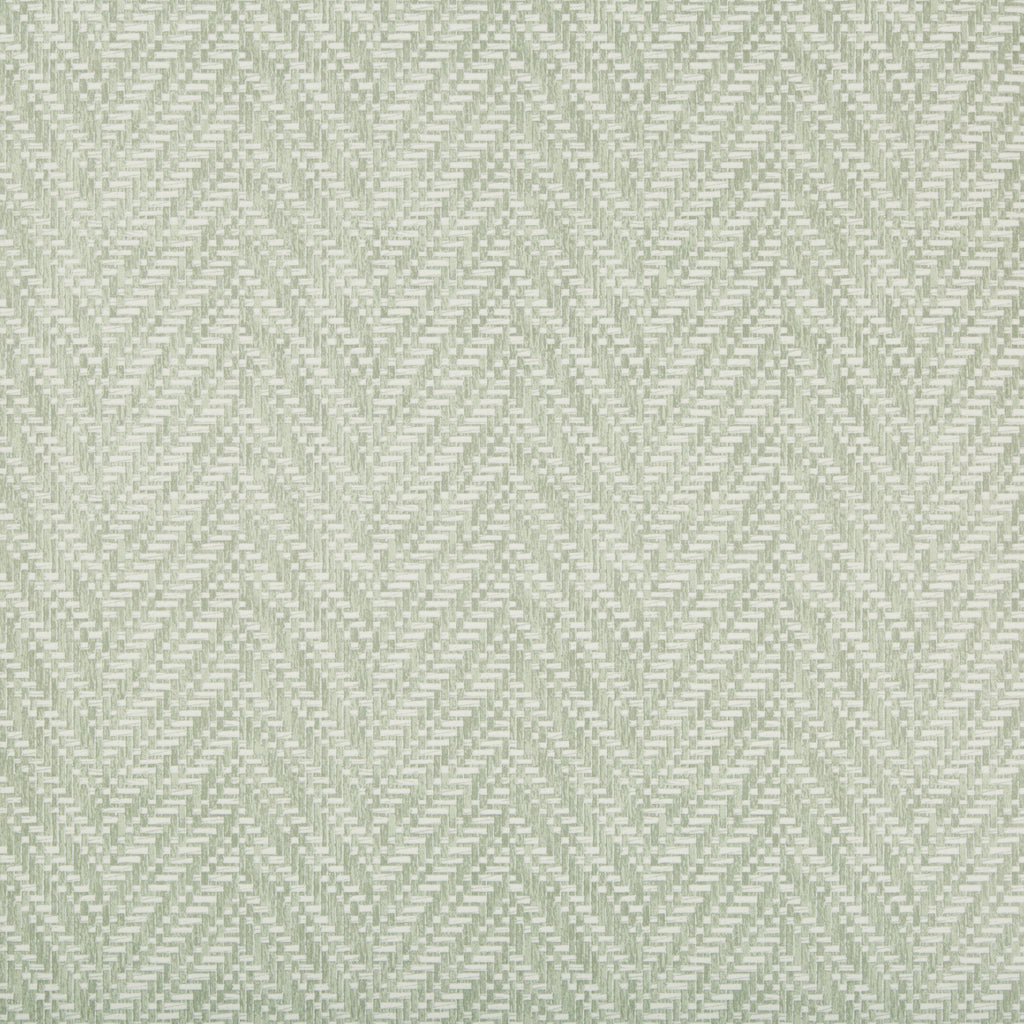 Ziggity - Meadow Green | Kravet Design | Sarah Richardson Wallcovering | Herringbone/Tweed Wallcovering Print