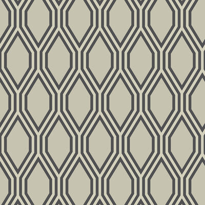 Kravet Design - W3514-816 Beige | Kravet Design |Modern Geometric Wallcovering Print