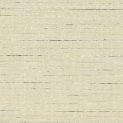 W3533-1 Ivory | Kravet Design |Metallic Texture Wallcovering Grasscloth