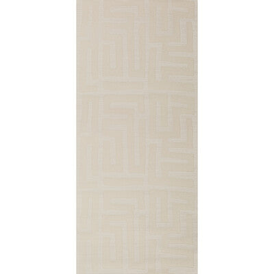 Kuba Cloth - Plaster White | Kravet Couture | Windsor Smith Naila |Geometric Texture Wallcovering