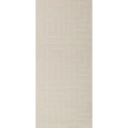 Kuba Cloth - Plaster White | Kravet Couture | Windsor Smith Naila |Geometric Texture Wallcovering