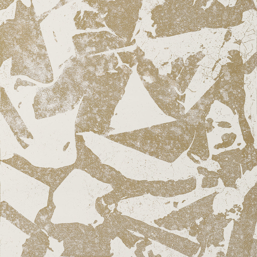 Social Canvas - Canyon White | Kravet Couture | Linherr Hollingsworth Boheme Ii |Modern Geometric Wallcovering Print