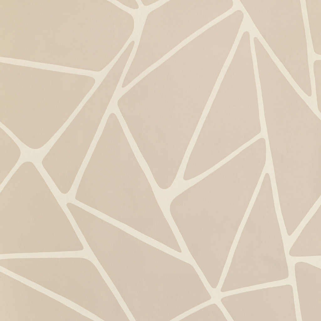 La Pointe - Blush White | Kravet Couture | Linherr Hollingsworth Boheme Ii |Modern Geometric Wallcovering Print