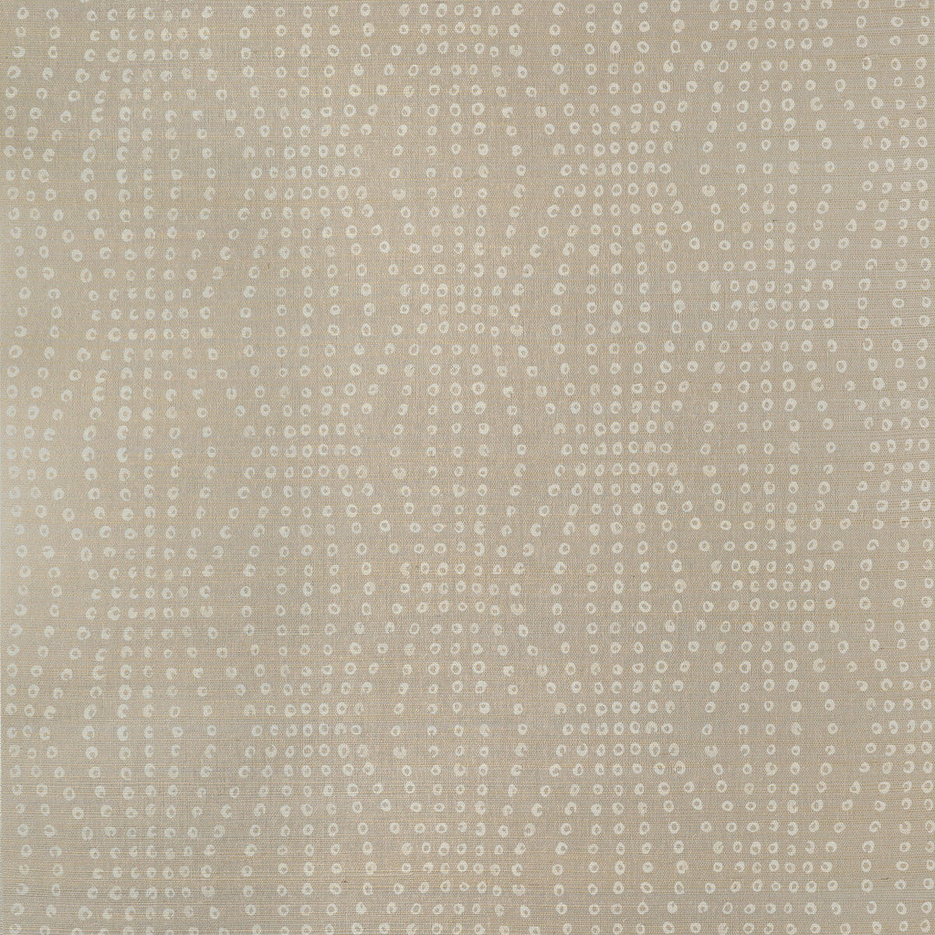 Puka - Blush Taupe | Kravet Couture | Linherr Hollingsworth Boheme Ii |Geometric Metallic Wallcovering Print
