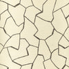 Kravet Couture W-Bark Cloth-Noir - Ivory | Kravet Couture | Modern Wallcovering Print