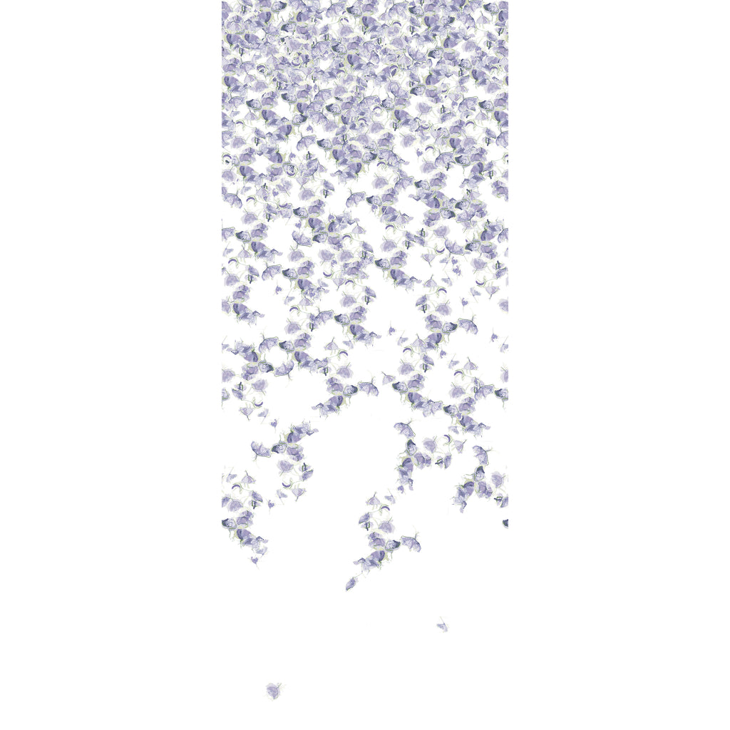 Falling Ginkgo - Spring White | Kravet Couture | Paperscape Artist Series | Botanical & Floral Wallcovering Print