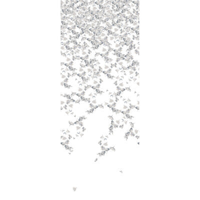 Falling Ginkgo - Winter White | Kravet Couture | Paperscape Artist Series | Botanical & Floral Wallcovering Print