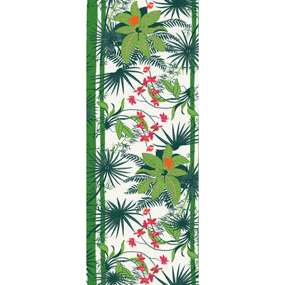 Orquidea - Tropic White | Kravet Couture | Paperscape Artist Series | Botanical & Floral Tropical Wallcovering Print