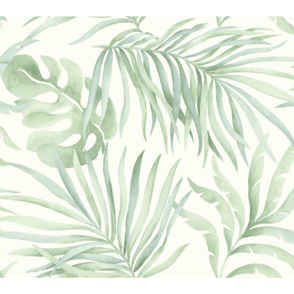 Kravet Design - W3593-23 White | Kravet Design | Candice Olson Collection | Tropical Wallcovering Print