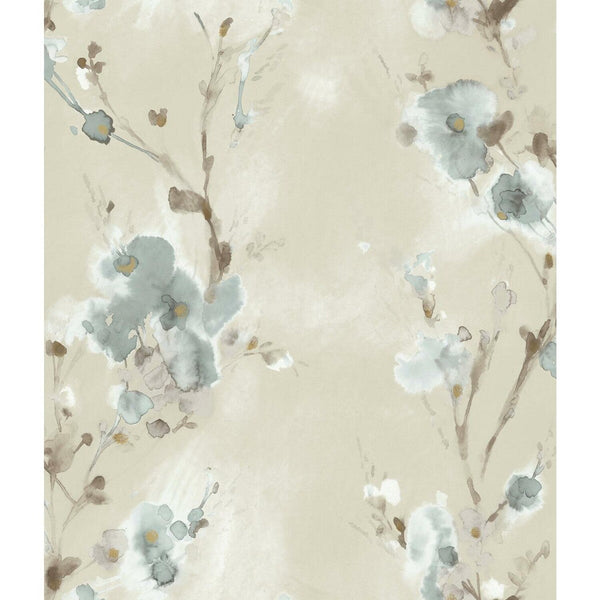 Kravet Design - W3599-15 Beige | Kravet Design | Candice Olson Collection | Botanical & Floral Wallcovering Print
