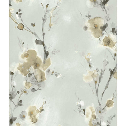 Kravet Design - W3599-16 Light Grey Wallcovering | Kravet