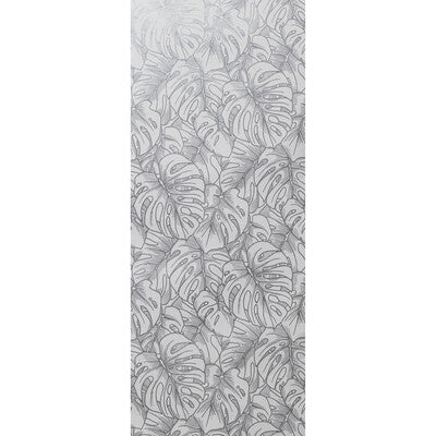 Kravet Design - W3601-11 White | Kravet Design | Botanical & Floral Metallic Wallcovering Print