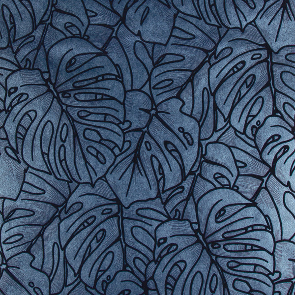 Kravet Design - W3602-50 Indigo Wallcovering | Kravet