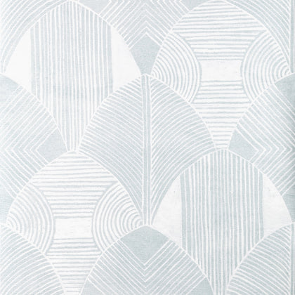 Kravet Design - W3607-15 Light Grey Wallcovering | Kravet