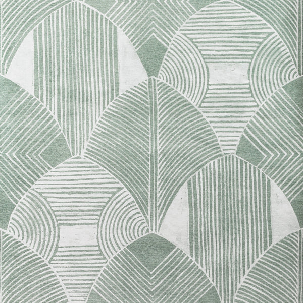 W3607-3 White | Kravet Design |Modern Geometric Wallcovering Print