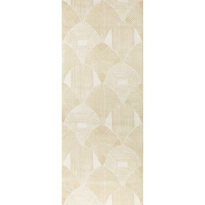 Kravet Design - W3607-4 Ivory | Kravet Design |Modern Geometric Wallcovering Print