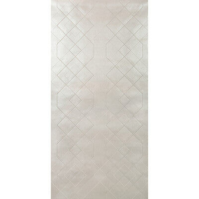 Kravet Design - W3612-11 Metallic | Kravet Design |Geometric Metallic Wallcovering Print