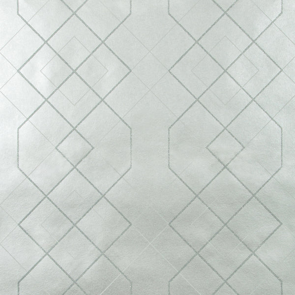 Kravet Design - W3612-15 Silver Wallcovering | Kravet