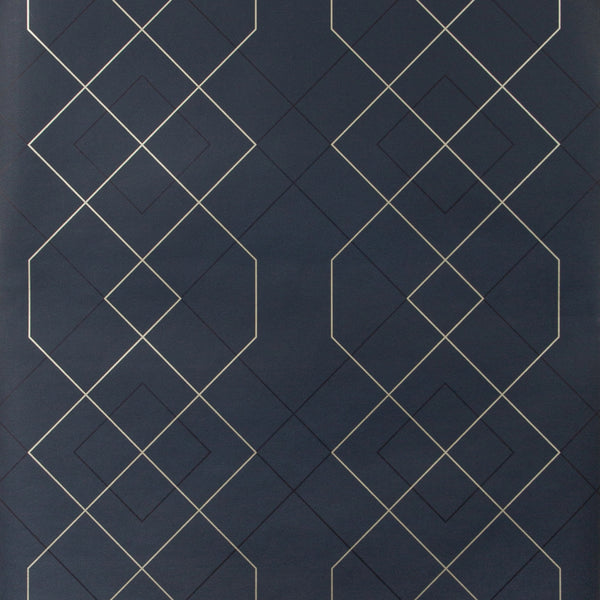 Kravet Design - W3613-50 Indigo Wallcovering | Kravet