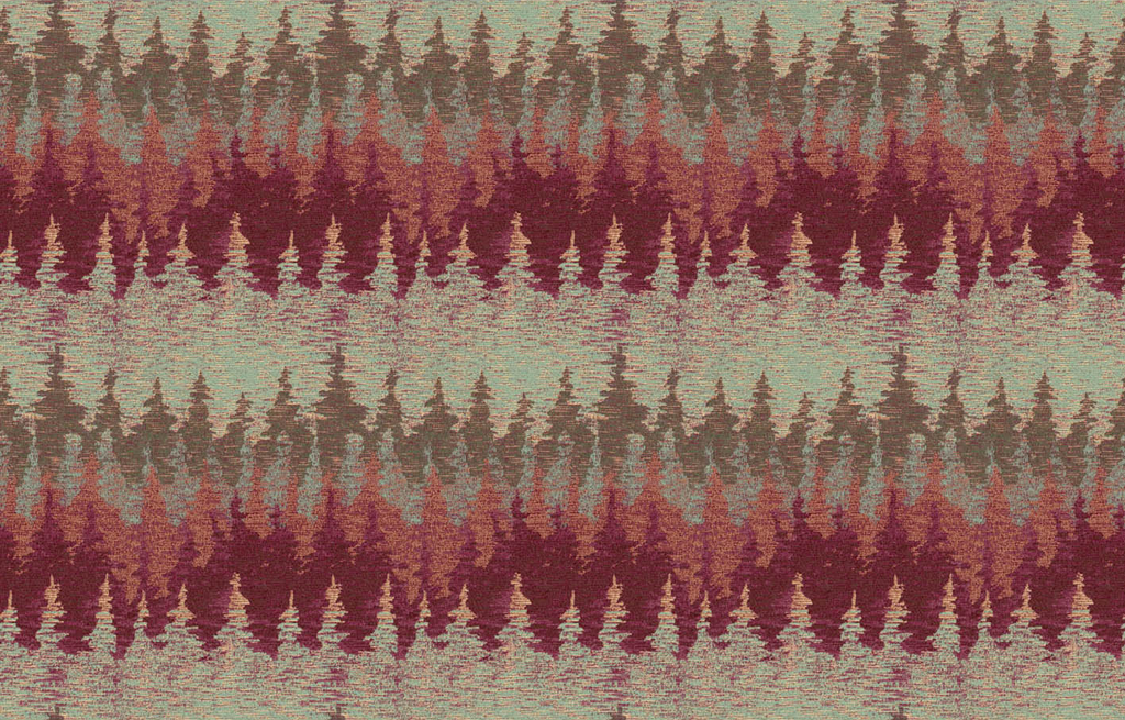 Alps - 10212 Burgundy | Kravet Couture | Missoni Home Wallcoverings 03 | Abstract Modern Wallcovering Print