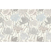 Lilium - 10234 Grey | Kravet Couture | Missoni Home Wallcoverings 03 | Botanical & Floral Wallcovering Print