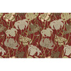 Lilium - 10232 Rust | Kravet Couture | Missoni Home Wallcoverings 03 | Botanical & Floral Wallcovering Print