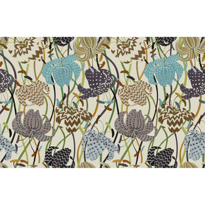 Lilium - 10230 Multi | Kravet Couture | Missoni Home Wallcoverings 03 | Botanical & Floral Wallcovering Print