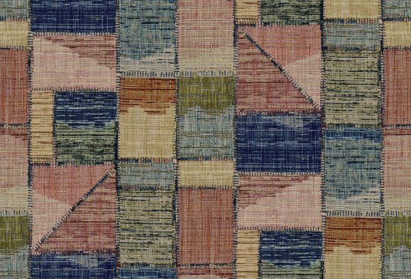 Patchwork - 10240 Multi | Kravet Couture | Missoni Home Wallcoverings 03 |Modern Geometric Wallcovering Print
