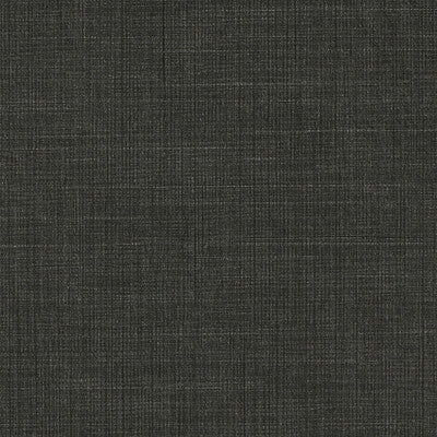 W3642-8 Black | Kravet Design | Solid Texture Wallcovering