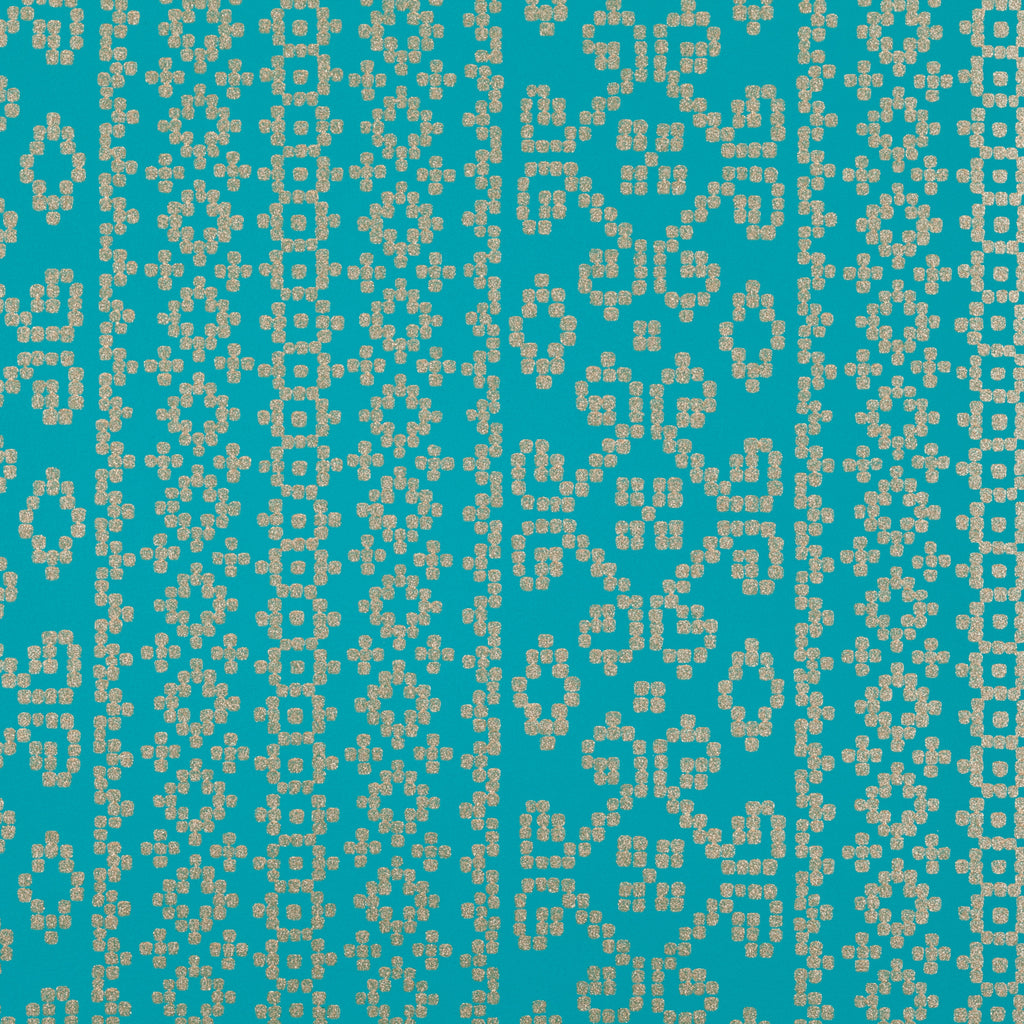 Kasbah Wallpaper Moroccan Blue | Romo Europe